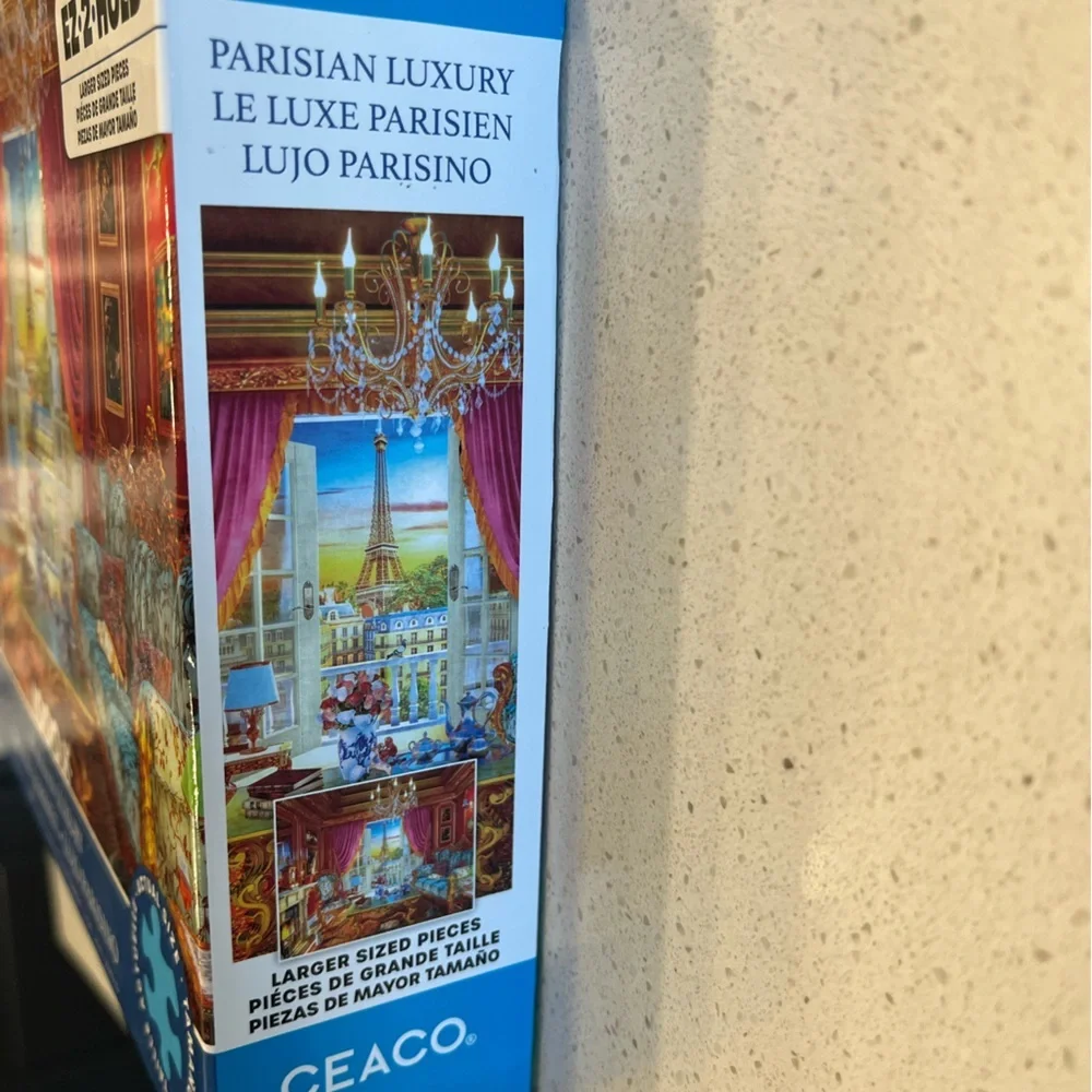 Parisian Luxury 1000-Piece Puzzle - Blue